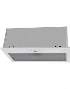 Встраиваемая вытяжка OMP6553WGH, управление сенсорное, белый Hansa