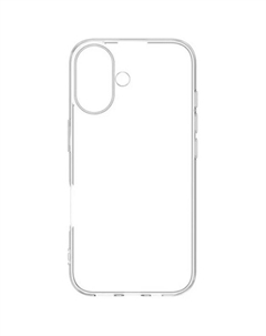 Чехол для Apple iPhone 16 Plus Zibelino Ultra Thin Case прозрачный