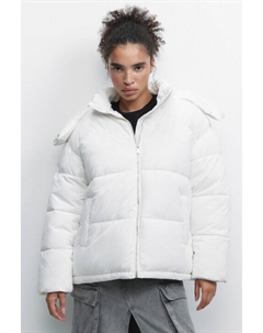 Куртка-пуховик стеганая короткая с капюшоном Befree