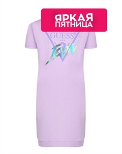 Платье-футболка с логотипом Guess
