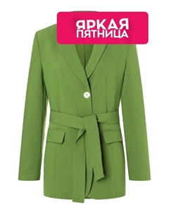 Удлиненный жакет с поясом More&more