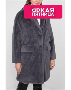 Однобортное пальто из меха Geox