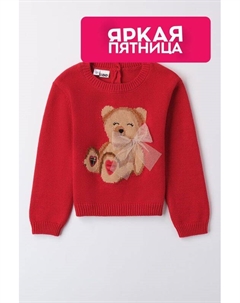 Джемпер из смесового хлопка с принтом Ido