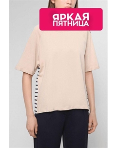 Хлопковая футболка Comma casual identity