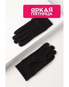 Перчатки с логотипом Calvin klein