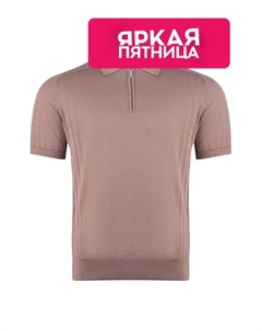 Поло с добавлением шелка и льна Cudgi