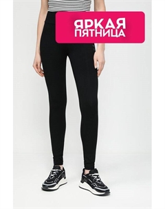 Легинсы хлопковые с логотипом Ea7
