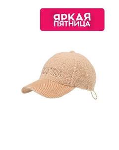 Бейсболка из искусственного меха Guess