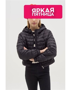 Куртка утепленная с капюшоном укороченная Ovs