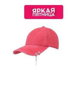 Бейсболка хлопковая с декором Hatparad