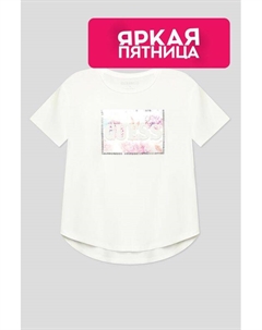 Хлопковая футболка с логотипом Guess