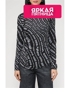 Водолазка с фирменным принтом Hugo