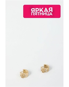 Серьги-пусеты с кристаллами Guess