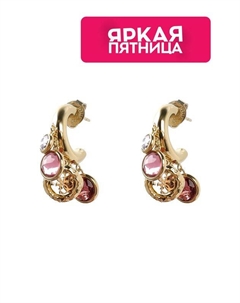Серьги с кристаллами Guess