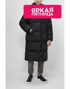 Удлиненый пуховик с капюшоном Marc o'polo