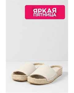 Сабо с кожаным верхом Kanna