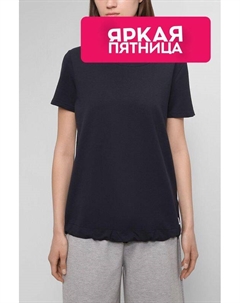 Однотонная футболка Comma casual identity