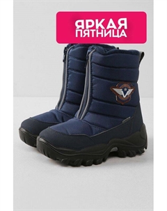 Текстильные сапоги на молнии Skandia