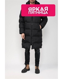 Удлиненный пуховик со съемным капюшоном Marc o'polo