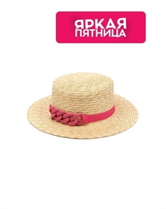 Шляпа плетеная с полями Fabretti