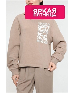 Хлопковое худи с принтом Marc o'polo