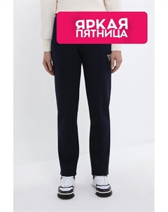 Брюки из смесового хлопка на кулиске Guess