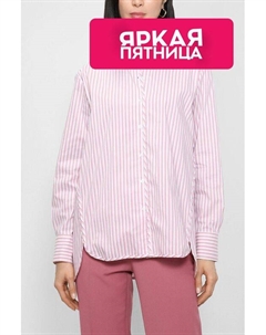 Хлопковая рубашка в полоску More&more
