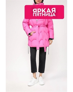 Удлиненный пуховик с воротником-стойкой Diego m