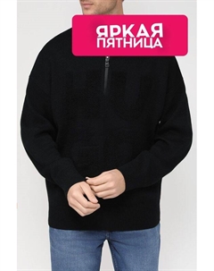 Пуловер с воротником на молнии Hugo