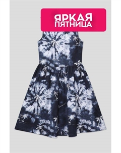 Платье хлопковое без рукавов с принтом Ovs