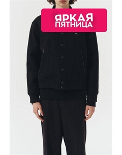 Однотонный бомбер с добавлением шерсти Dunst