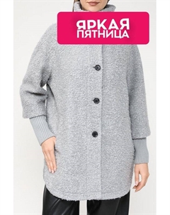 Пальто-букле с укороченными рукавами Comma,