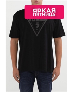 Футболка хлопковая с логотипом Guess