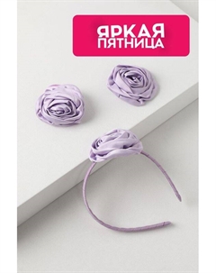 Набор из 2 резинок и ободка с декором Mursu