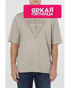 Футболка хлопковая с логотипом Guess