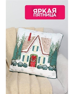 Подушка декоративная с принтом House Coincasa