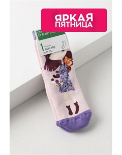 Носки хлопковые с принтом Benetton undercolors