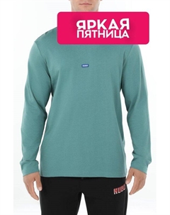 Лонгслив хлопковый Hugo blue