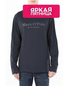 Лонгслив хлопковый с логотипом Marc o'polo