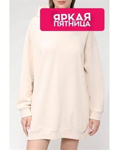 Хлопковое платье-толстовка Replay