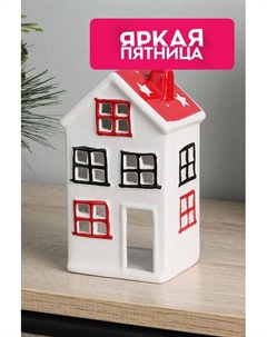 Подсвечник из фарфора Christmas Cottage Andrea fontebasso