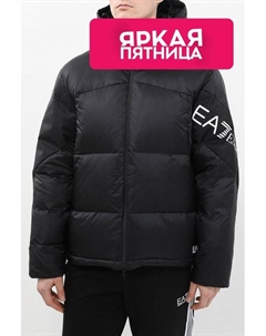 Пуховик с капюшоном Ea7