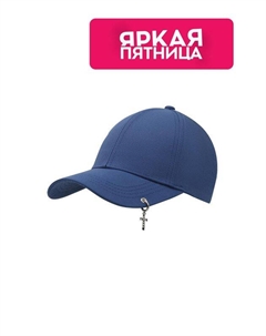 Бейсболка хлопковая с декором Hatparad