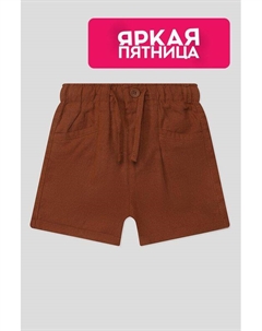 Шорты из хлопка и льна Fagottino