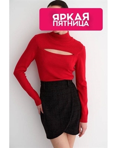 Джемпер с вырезом на груди Laroom