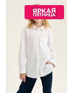 Рубашка хлопковая с карманом Tom tailor