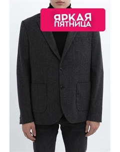 Пиджак из смесовой шерсти с карманами Oulyss