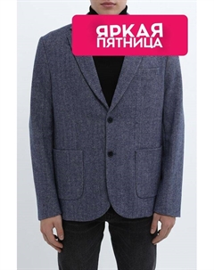 Пиджак из смесовой шерсти с карманами Oulyss