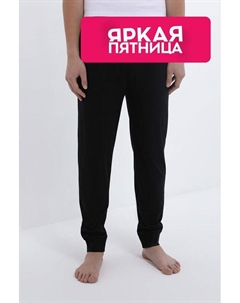 Пижамные брюки хлопковые на эластичном поясе Hugo