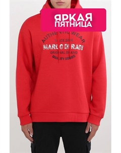 Худи хлопковое с логотипом Marco di radi